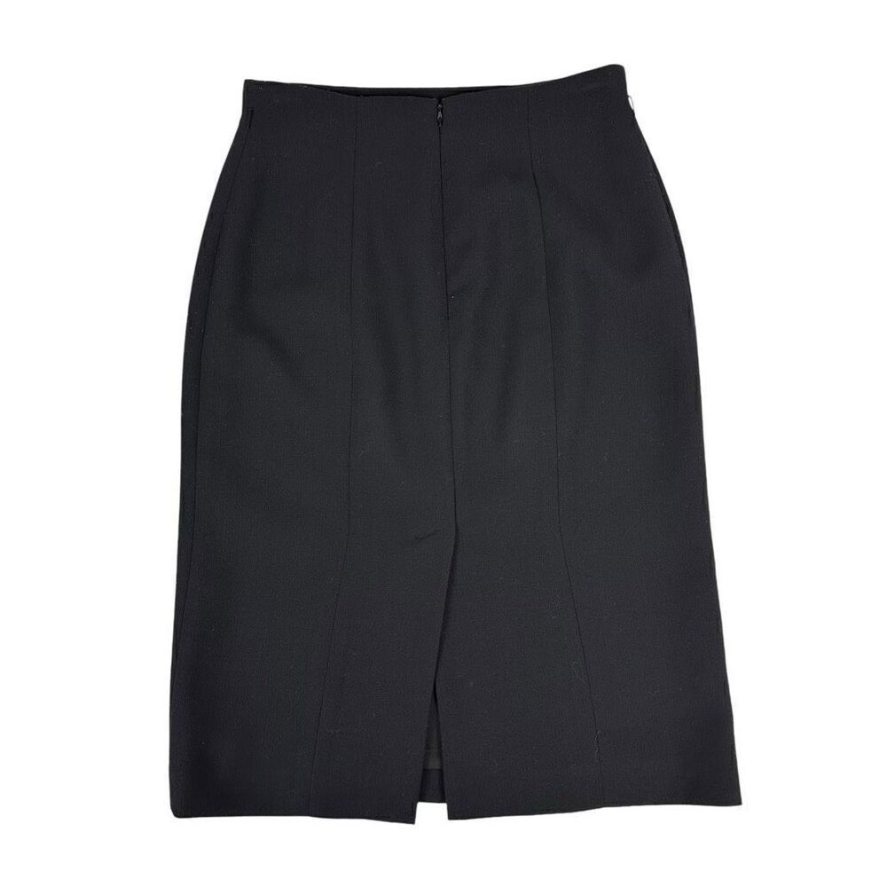 Talbots Black Midi Pencil Skirt size 4P - Picture 2 of 7